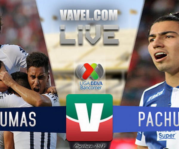 Resumen Pumas 0-0 Pachuca en Liga MX 2018