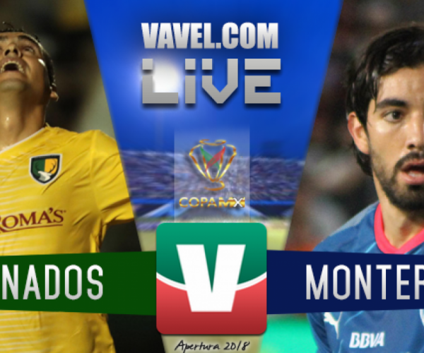 Resultado y goles del Venados 0-3 Monterrey en Copa MX 2018