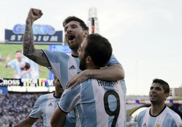 Copa America Centenario, l'Argentina demolisce il Venezuela 4-1 e vola in semifinale