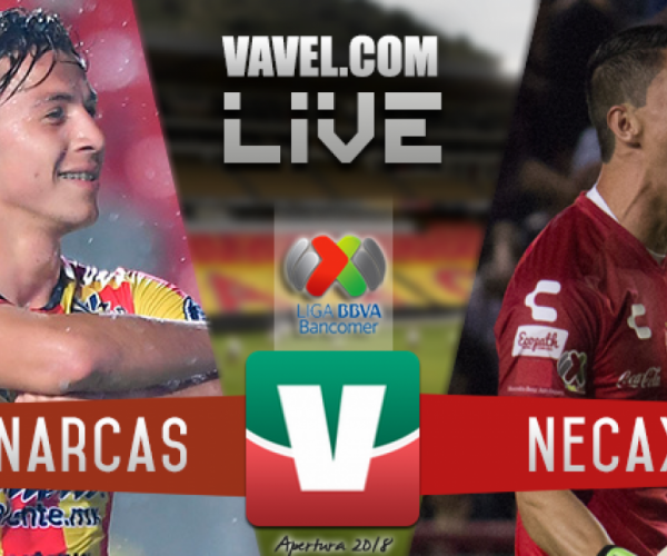 Resultado y goles del Monarcas vs Necaxa (2-1)