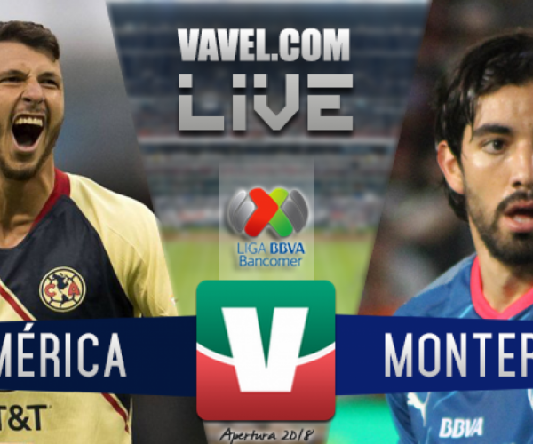 Resuumen América 3-0 Monterrey en Liga MX 2018