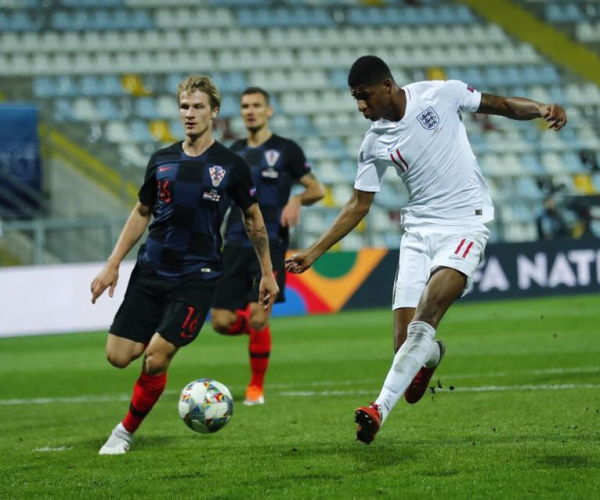 Nations League - Due legni e Rashford sprecone: l'Inghilterra fa 0-0 con la Croazia