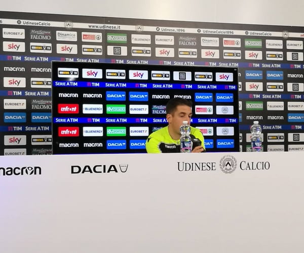 Udinese - Velazquez: "Esclusione di Scuffet scelta mia, dobbiamo fare altri punti"