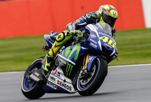 MotoGP: Masterful Rossi Wins Wet, Dramatic British Grand Prix