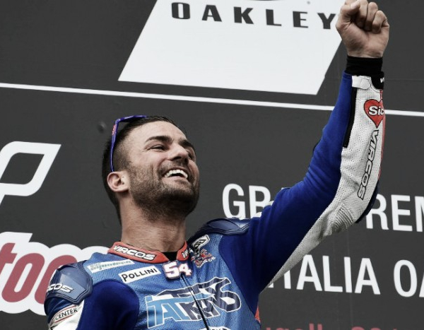 Moto2, Pasini: "Sic nel cuore, ho vinto anche per lui"