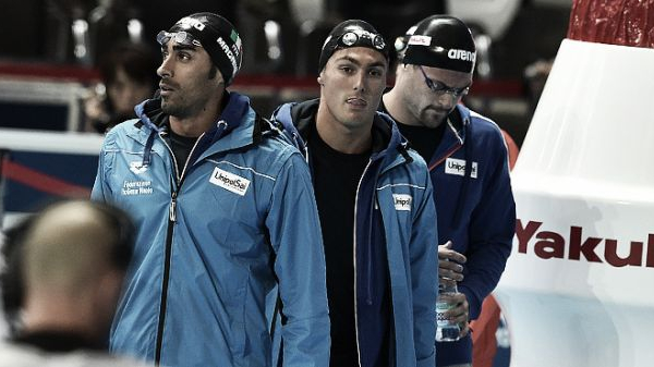 Kazan 2015, Nuoto: azzurri di bronzo nella staffetta 4X100 stile libero