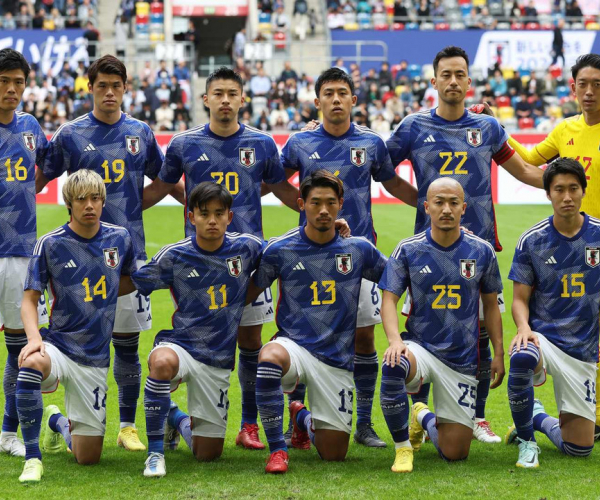 Goles y resumen Japón 6-1 Jordania en Partido Amistoso