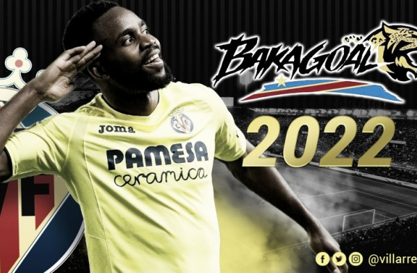 Um dos destaques da equipe, atacante Bakambu renova com Villarreal até 2022