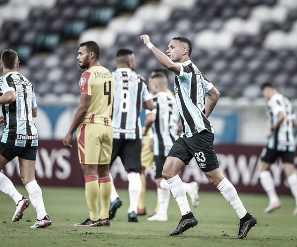 Grêmio goleia Aragua, segue 100% na Sul-Americana e encaminha classificação
