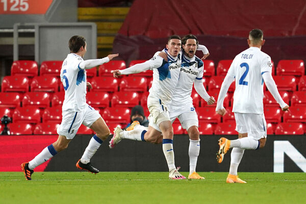 Impresa dell'Atalanta ad Anfield: battuto il Liverpool 2-0!