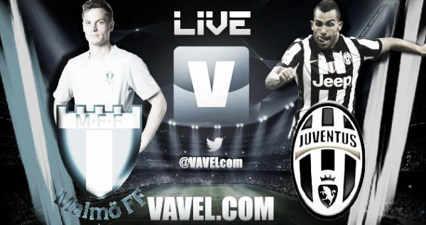 Diretta Malmoe - Juventus, risultato partita Champions League live