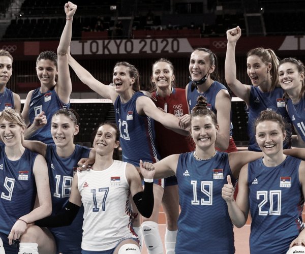 Points and best moments of Serbia 0x3 United States women's volleyball Tokyo Olympics 2020