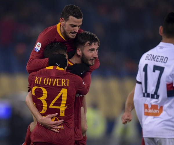 Serie A - La Roma vince con tanta sofferenza: è 3-2 col Genoa