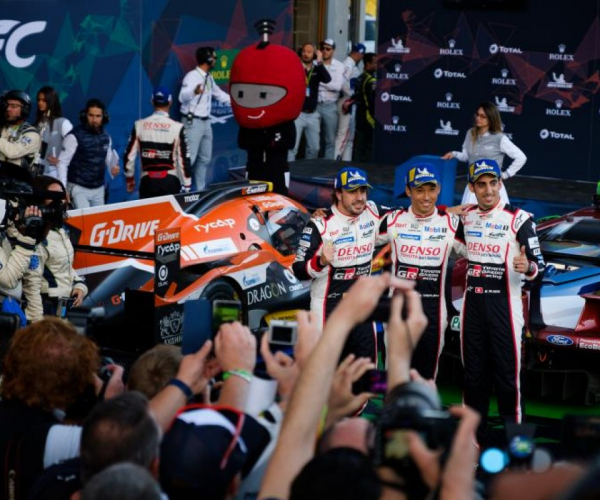 Com ajuda do Toyota #7, Fernando Alonso estreia no Mundial de Endurance com vitória em SPA