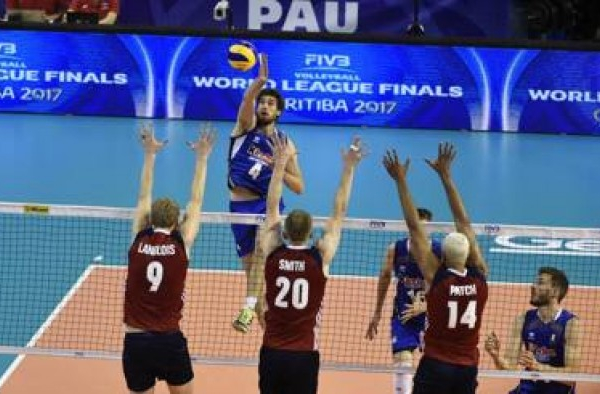 Volley M - L'Italia cede agli Usa e la Final Six di World League si allontana sempre più