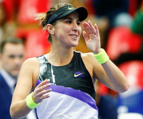 WTA Moscow: Brilliant Bencic ousts Mladenovic to seal Shenzhen spot