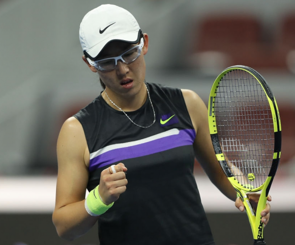 Zheng Saisai receives a wildcard into the WTA Elite Trophy
