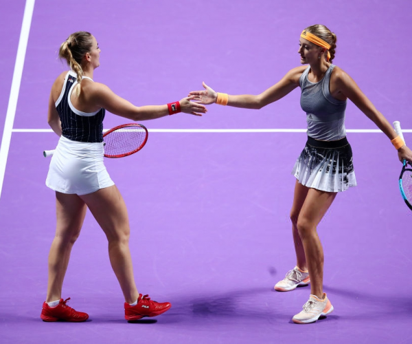 WTA Finals: Defending champions Babos and Mladenovic off to fantastic start