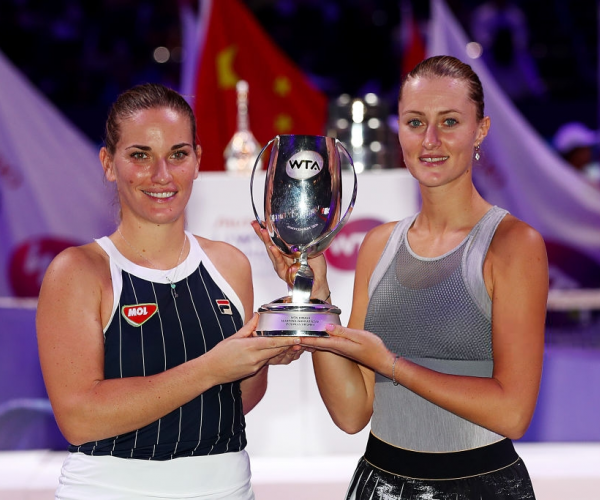 WTA Finals: Babos and Mladenovic successfully defend their title