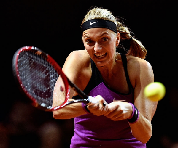 WTA Stuttgart: Petra Kvitova scores double bagel to cruise into round of 16