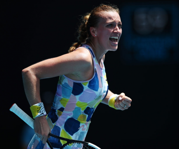 2020 Australian Open: Brilliant Kvitova survives three-setter against Sakkari
