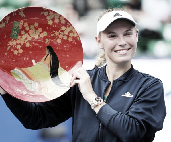 WTA Weekly Ledger: Caroline Wozniacki reclaims Tokyo title, Lesia Tsurenko and Lara Arruabarrena collect second career titles