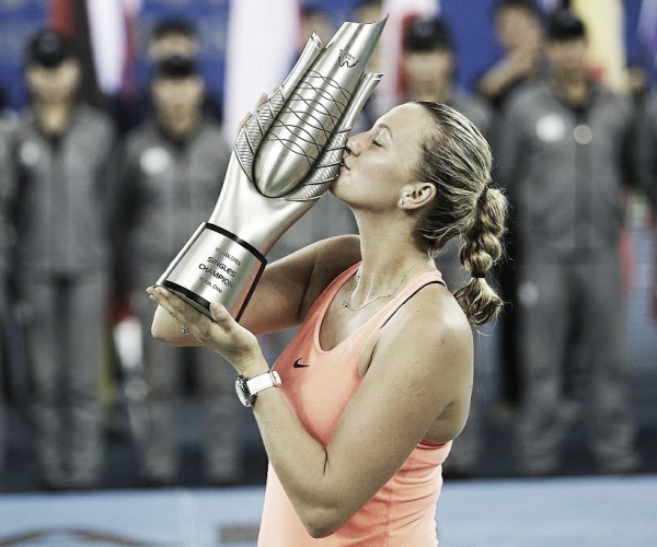 WTA Weekly Ledger: Petra Kvitova charges to first title of the year in Wuhan, Kristyna Pliskova wins Tashkent