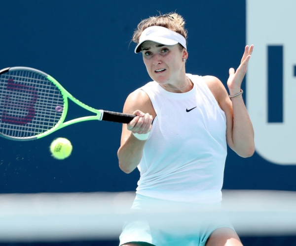 WTA Miami: Elina Svitolina notches gritty win over Petra Kvitova for quarterfinal spot