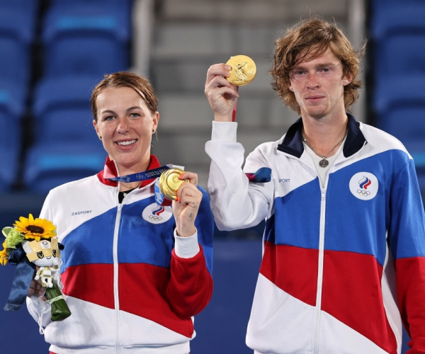 Tokyo 2020: All-ROC mixed doubles final witnesses all-new pairing Pavlyuchenkova/Rublev win gold