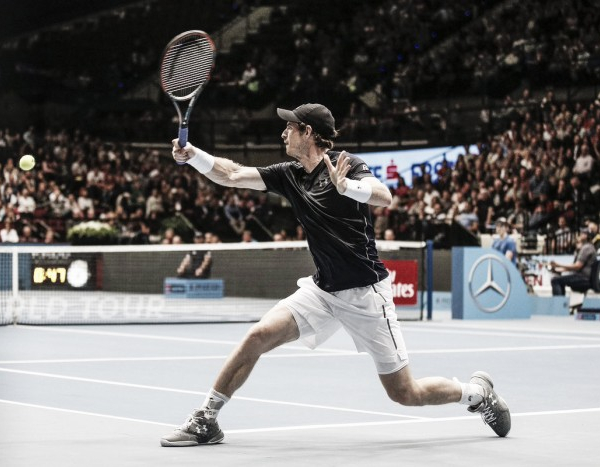 ATP Vienna: Andy Murray battles from a set down to defeat Gilles Simon in marathon match