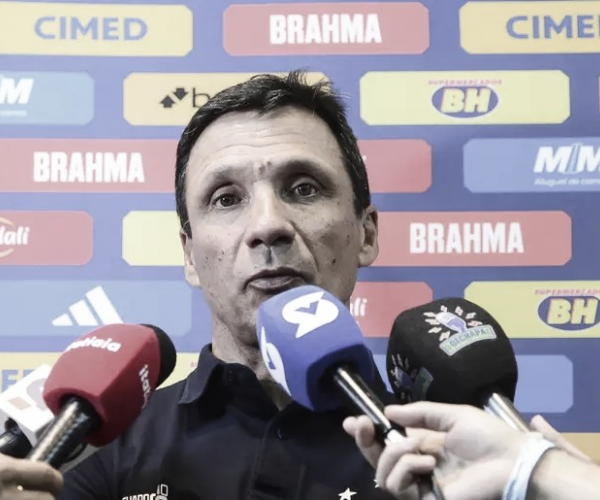 Zé Ricardo valoriza empenho dos jogadores e destaca: "Cruzeiro cresce em dificuldades"