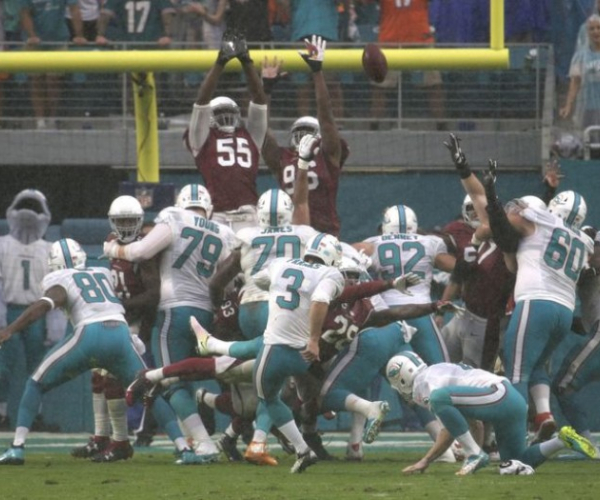 Miami Dolphins keep their playoff hopes alive with win against Arizona Cardinals