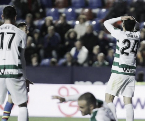 Eibar perde para Levante e fica mais longe de vaga na Europa League