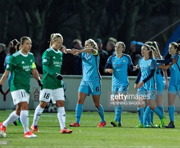 UEFA Women’s Champions League: Fortuna Hjørring 0-1 Manchester City: Lloyd's lone goal enough for City