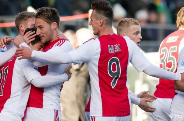 Eredivisie: si allontana il Feyenoord, vince ancora l'Ajax