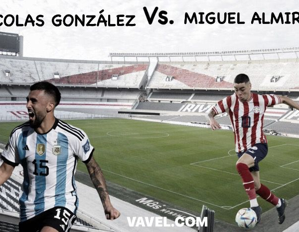 Cara a cara: Nicolás González versus Miguel Almirón 
