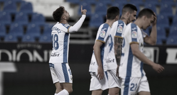 Rober Ibáñez se estrena como goleador en el Leganés