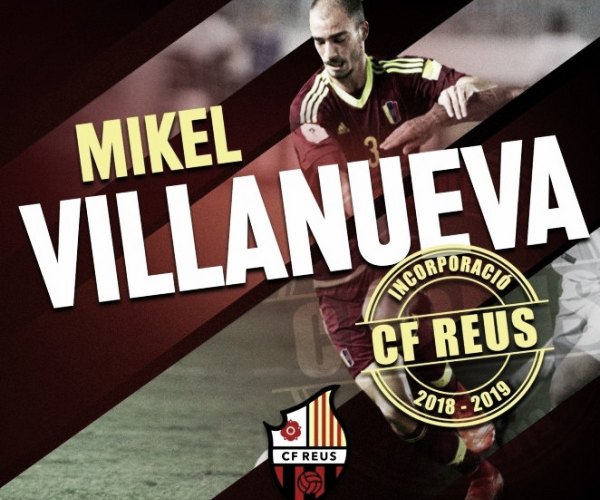 Mikel Villanueva jugará en el Reus