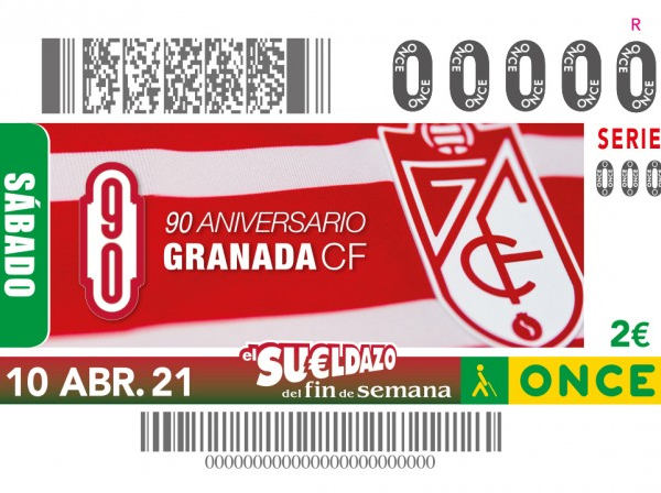 El Granada CF tendrá un cupón de la ONCE conmemorativo de su 90 aniversario