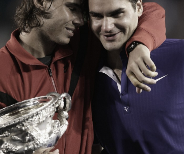 Federer y Djokovic encabezan el reconocimiento a “Rafa”