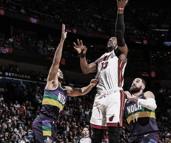 Melhores momentos Miami Heat x New Orleans Pelicans pela NBA (100-94)