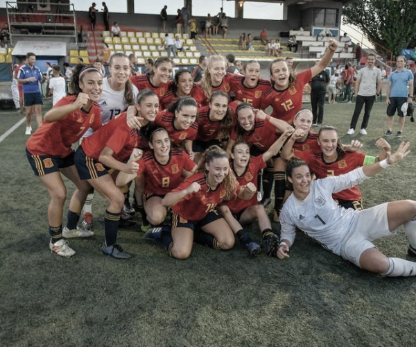 La Selección Española sub-19 se proclama campeona del Cañamás Naranja COTIF femenino