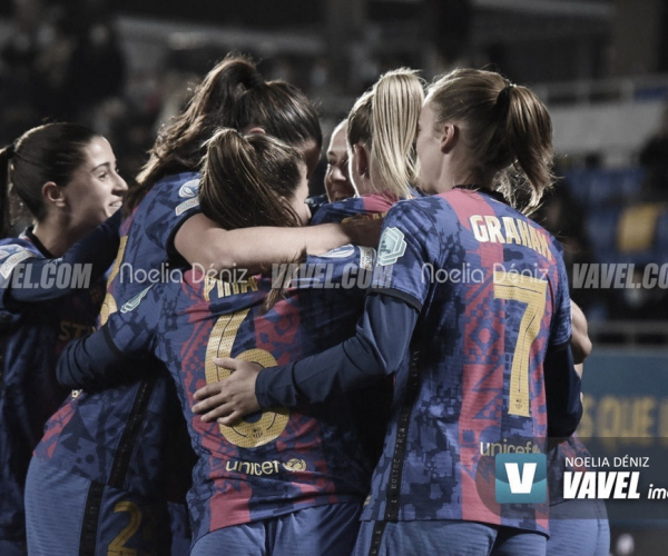  FCB Femení vs Madrid CFF en vivo y en directo en Primera División Femenina 2021 (7-0)