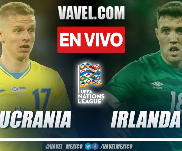 Resumen y goles: Ucrania 1-1 Irlanda en UEFA Nations League 2022
