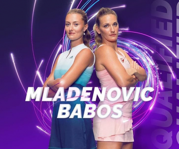 Timea Babos and Kristina Mladenovic qualify for the WTA FInals