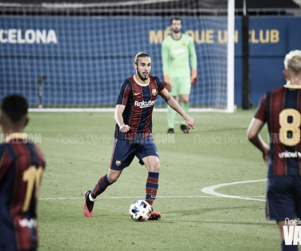 El postpartido: Carles Aleñá, Jordi Alba y Óscar Mingueza analizan la victoria del Barcelona ante el Dinamo