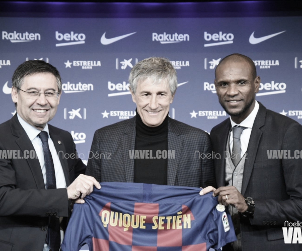 Após demissão de Valverde, Setién assina contrato com Barcelona: "Temos clara a filosofia"