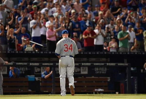 Jon Lester's Near No-Hitter Leads To Cubs Shutout Over Braves