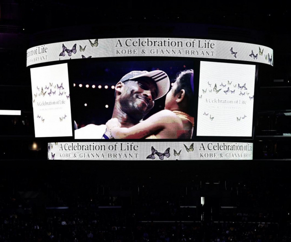 Kobe & Gianna Memorial at Staples Center