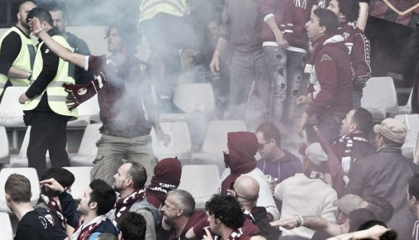 Derby di Torino, la Polizia: "Bomba lanciata dai tifosi della Juve"